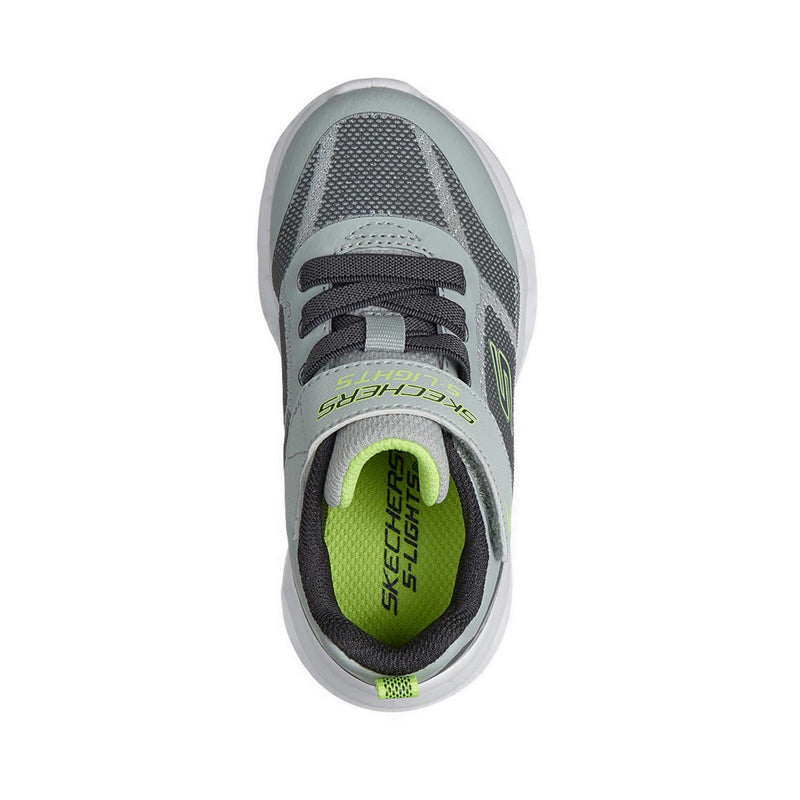 Skechers Glide-Step Lights Boys's Lifestyle Shoes (Play School) - Grey