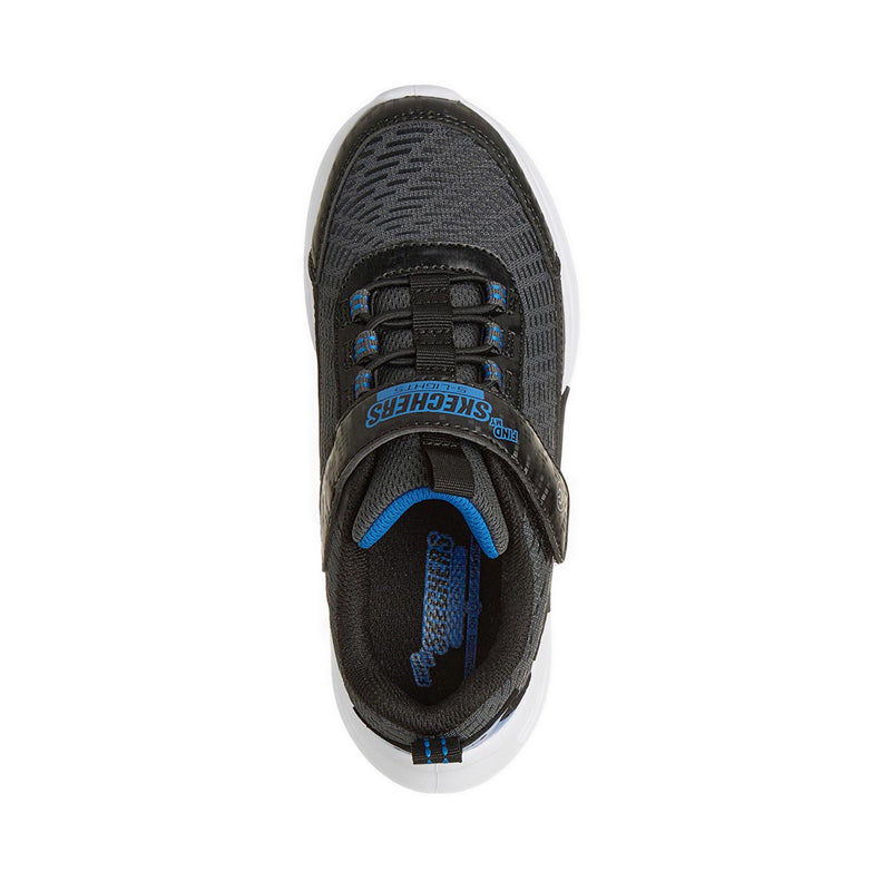 Skechers Kinetic-Lights Boy's Shoes (Grade School / Teen) - Black