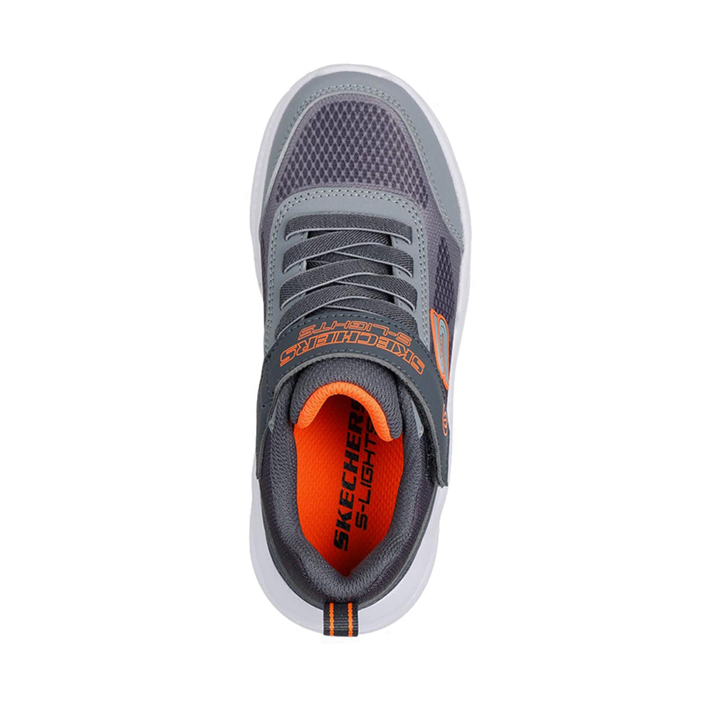 Skechers Meteor-Lights Boy's Lifestyle Shoes - Charcoal