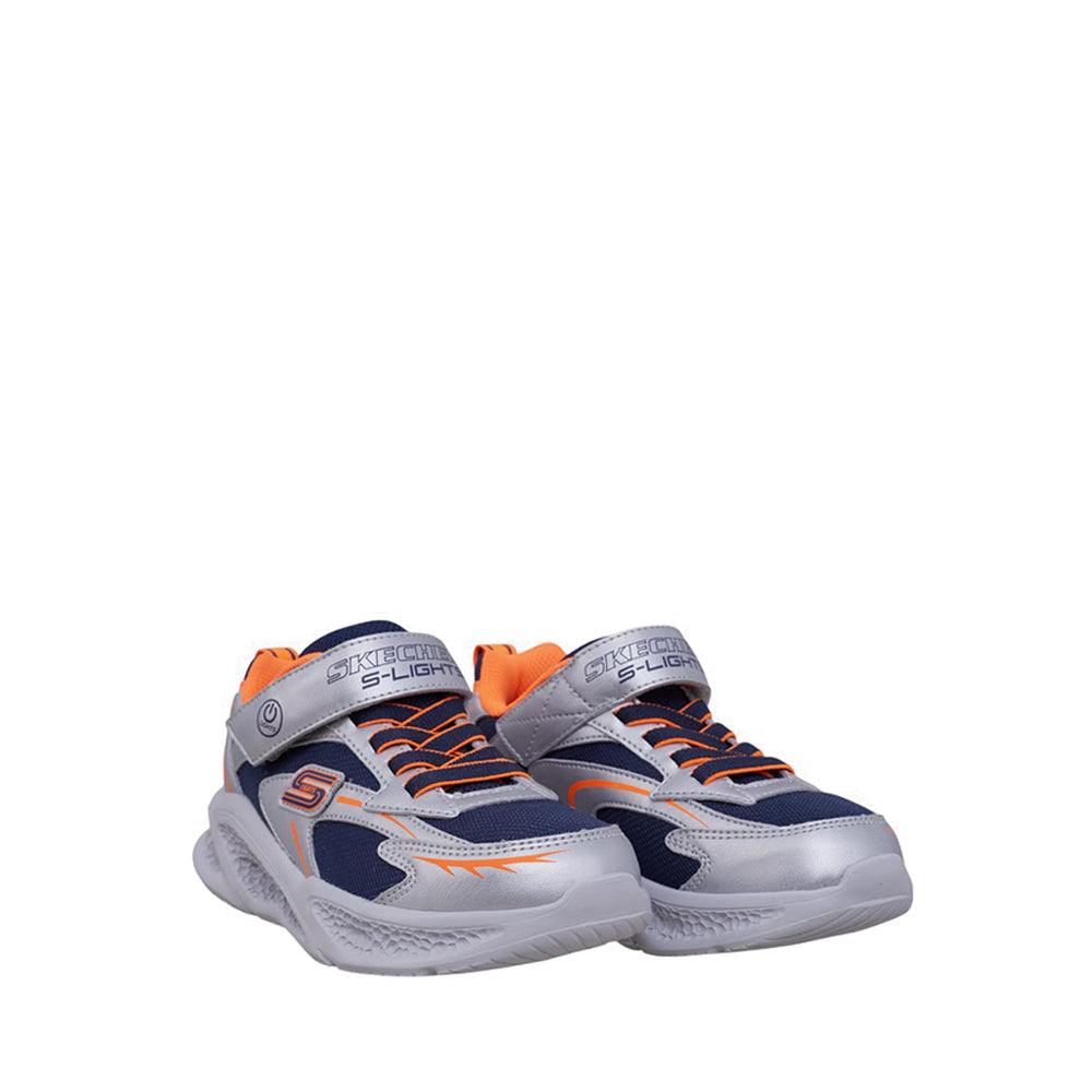 Skechers Skechers Meteor-Lights Boy's Lifestyle Shoes - Silver