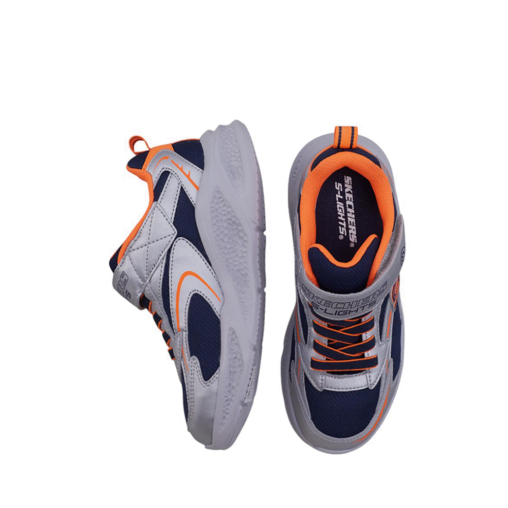 Skechers Skechers Meteor-Lights Boy's Lifestyle Shoes - Silver