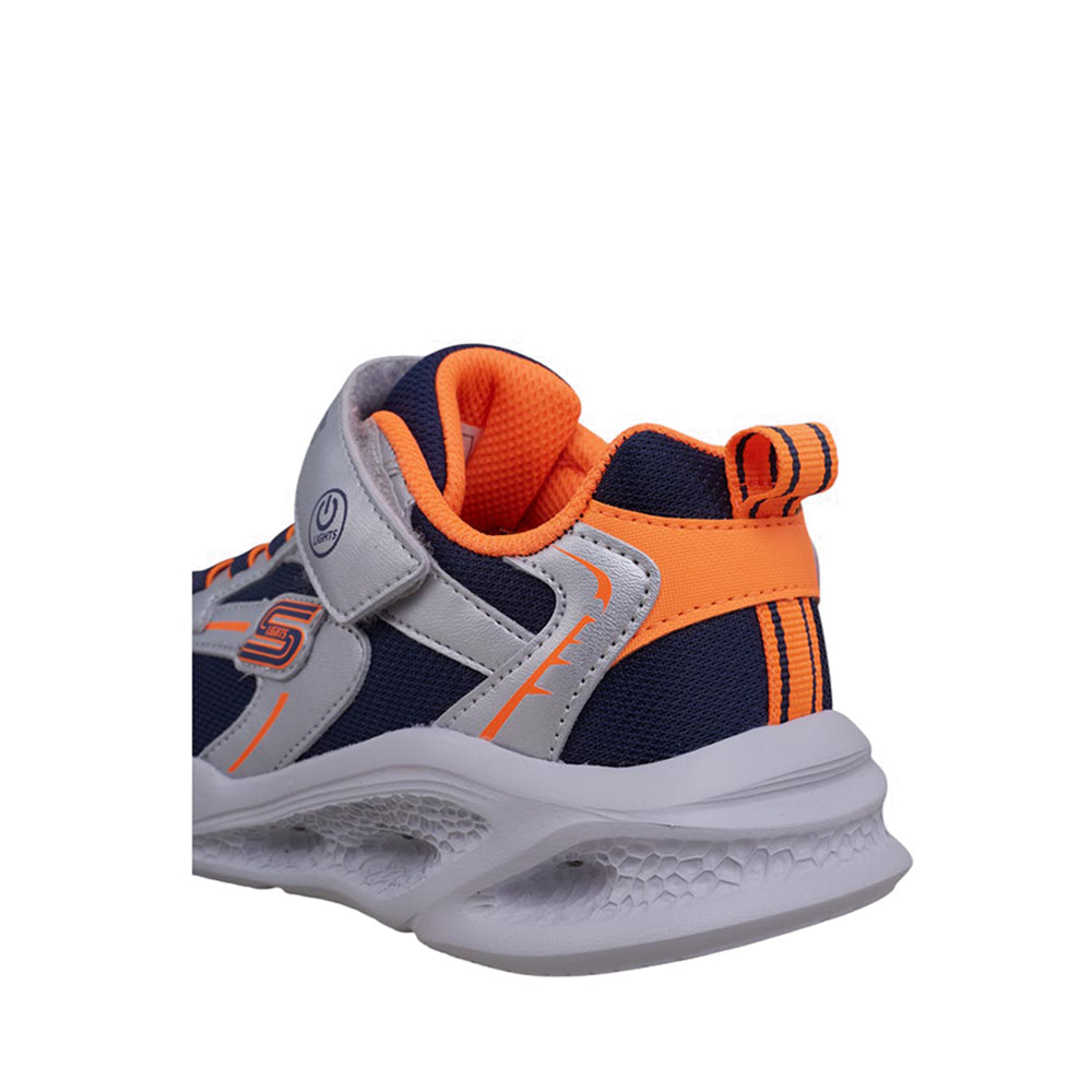 Skechers Skechers Meteor-Lights Boy's Lifestyle Shoes - Silver