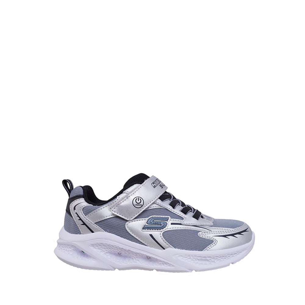 Skechers Skechers Meteor-Lights Boy's Lifestyle Shoes - Silver