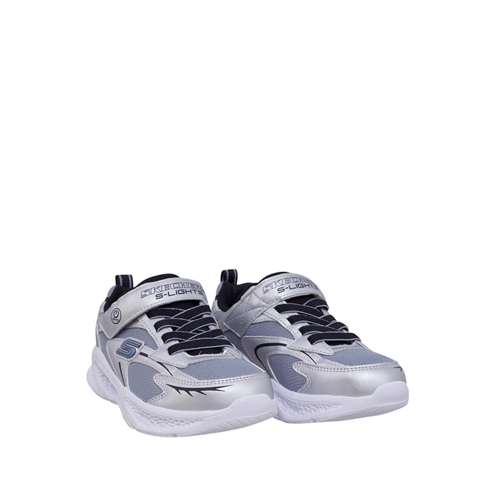 Skechers Skechers Meteor-Lights Boy's Lifestyle Shoes - Silver
