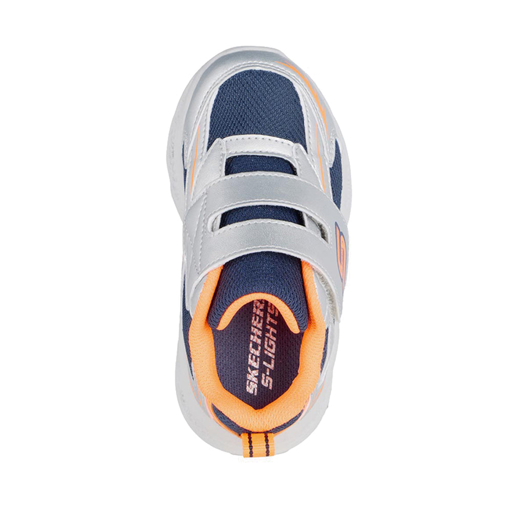 Skechers Meteor-Lights Boy's Lifestyle Shoes - Silver