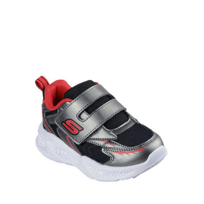 Skechers Boys Lighted Meteor Spike (Play School) - Silver