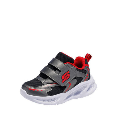 Skechers Boys Lighted Meteor Spike (Play School) - Silver