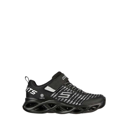 Skechers Twisty Brights Boy's Leisure Shoes - Black