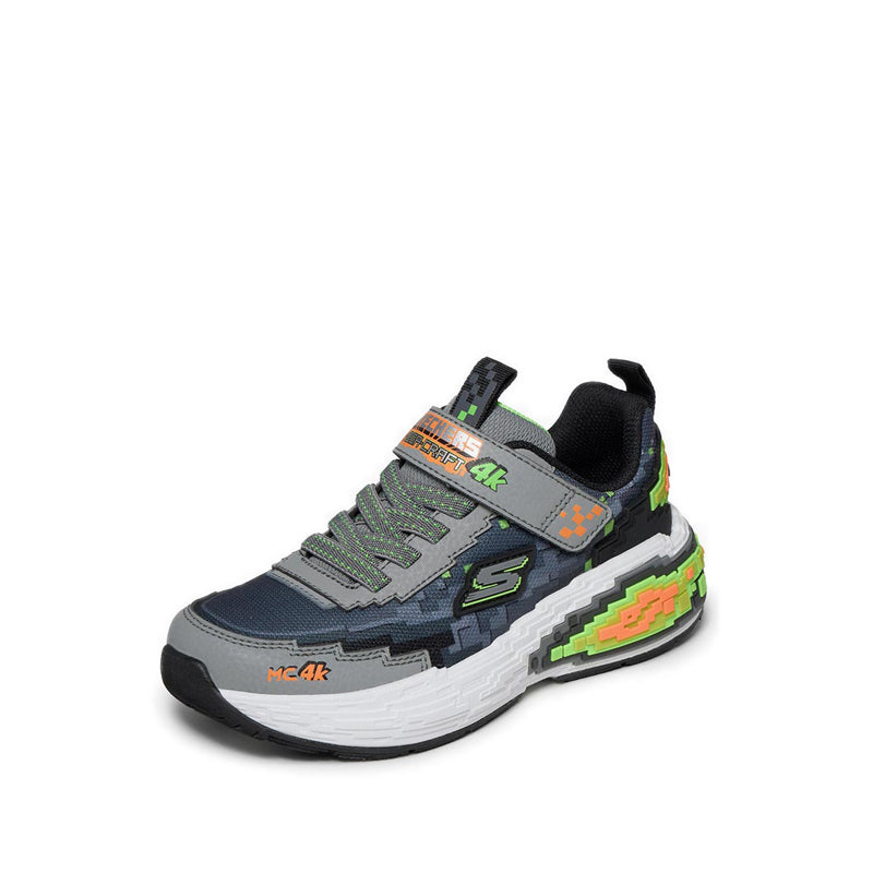 Skechers Mega-Craft 4K Boy's Lifestyle Shoes (Grade School / Teen) - Dark Green