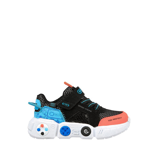 Skechers Gametronix Boy's Leisure Shoes - Black