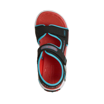 Skechers Power Splash Boy's Lifestyle Shoes (Grade School/Teen) - Black