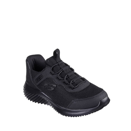 Skechers Slip-Ins Bounder Boy's Shoes - Black