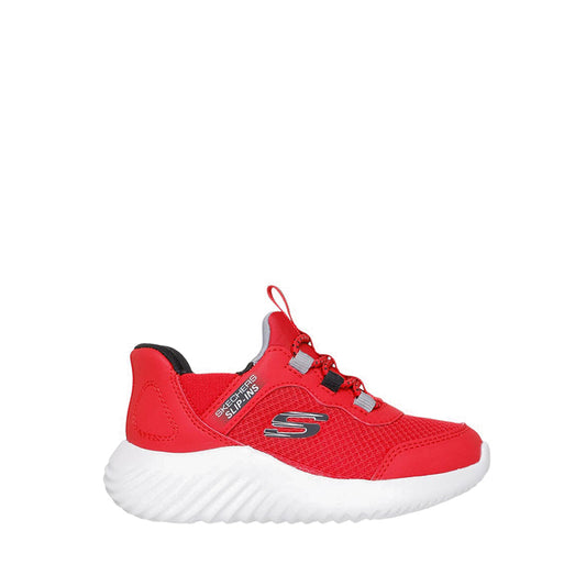 Skechers Slip-Ins Bounder Boy's Lifestyle Shoes - Red .