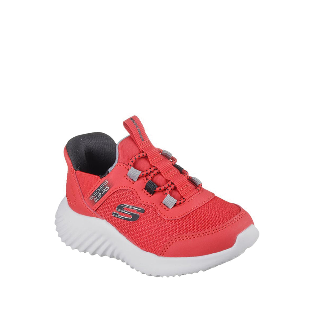 Skechers Slip-Ins Bounder Boy's Lifestyle Shoes - Red .