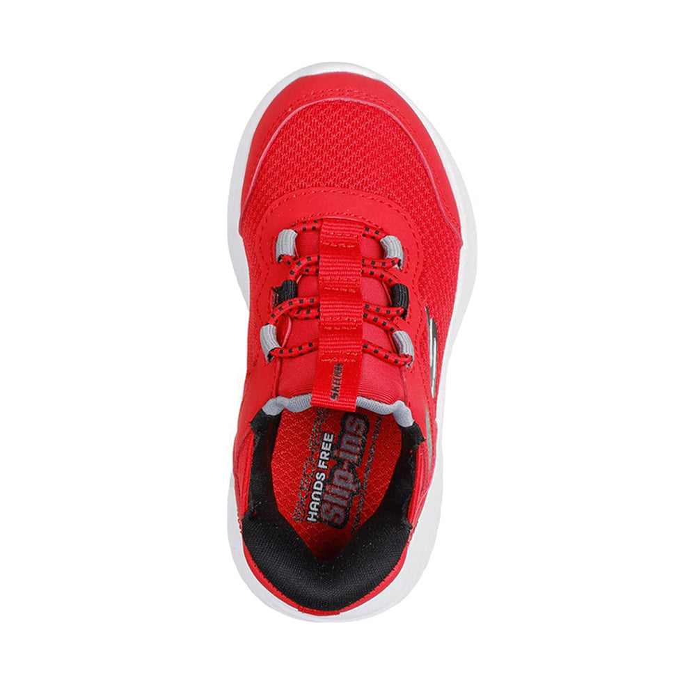 Skechers Slip-Ins Bounder Boy's Lifestyle Shoes - Red .