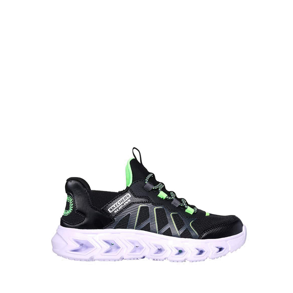 Skechers Hypno-Flash 2.0 Boy's Shoes - Black