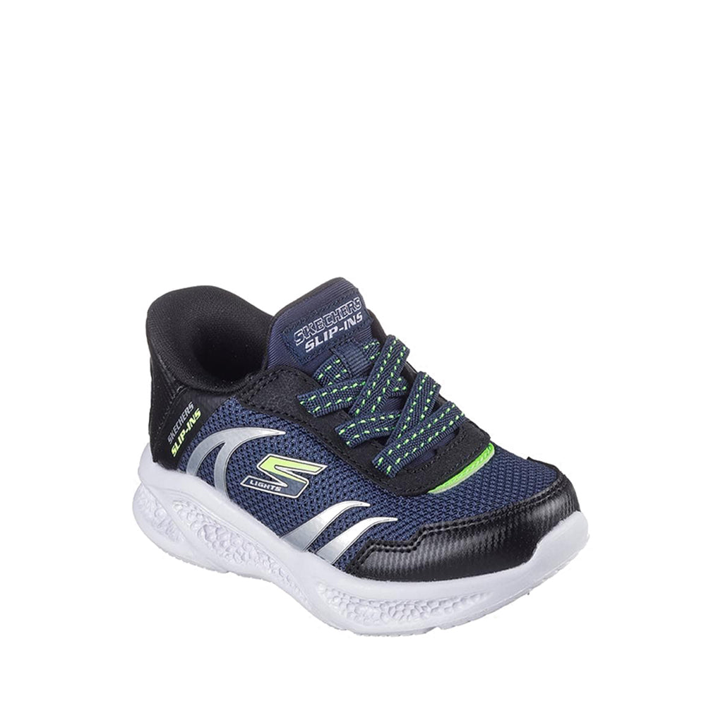Skechers Slip-Ins Skechers Meteor-Lights Boy's Lifestyle Shoes - Navy