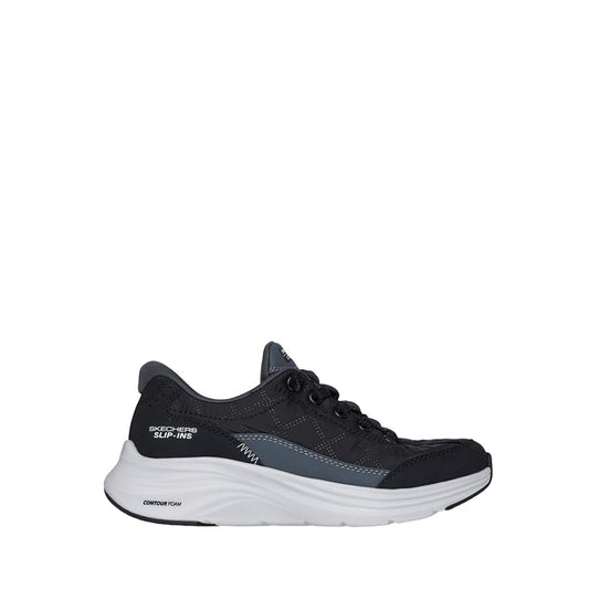 Skechers Slip-Ins Contour Foam Boy's Sneaker - Black
