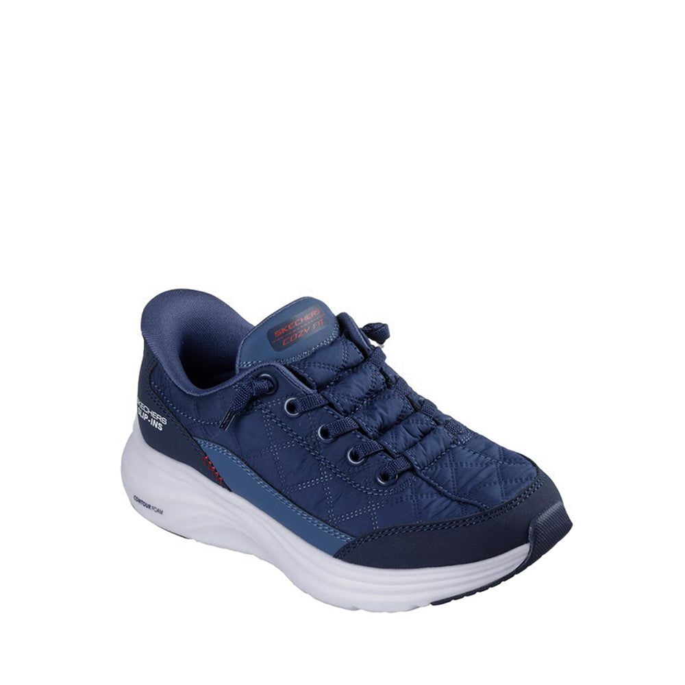 Skechers Slip-Ins Contour Foam Boy's Sneaker - Navy