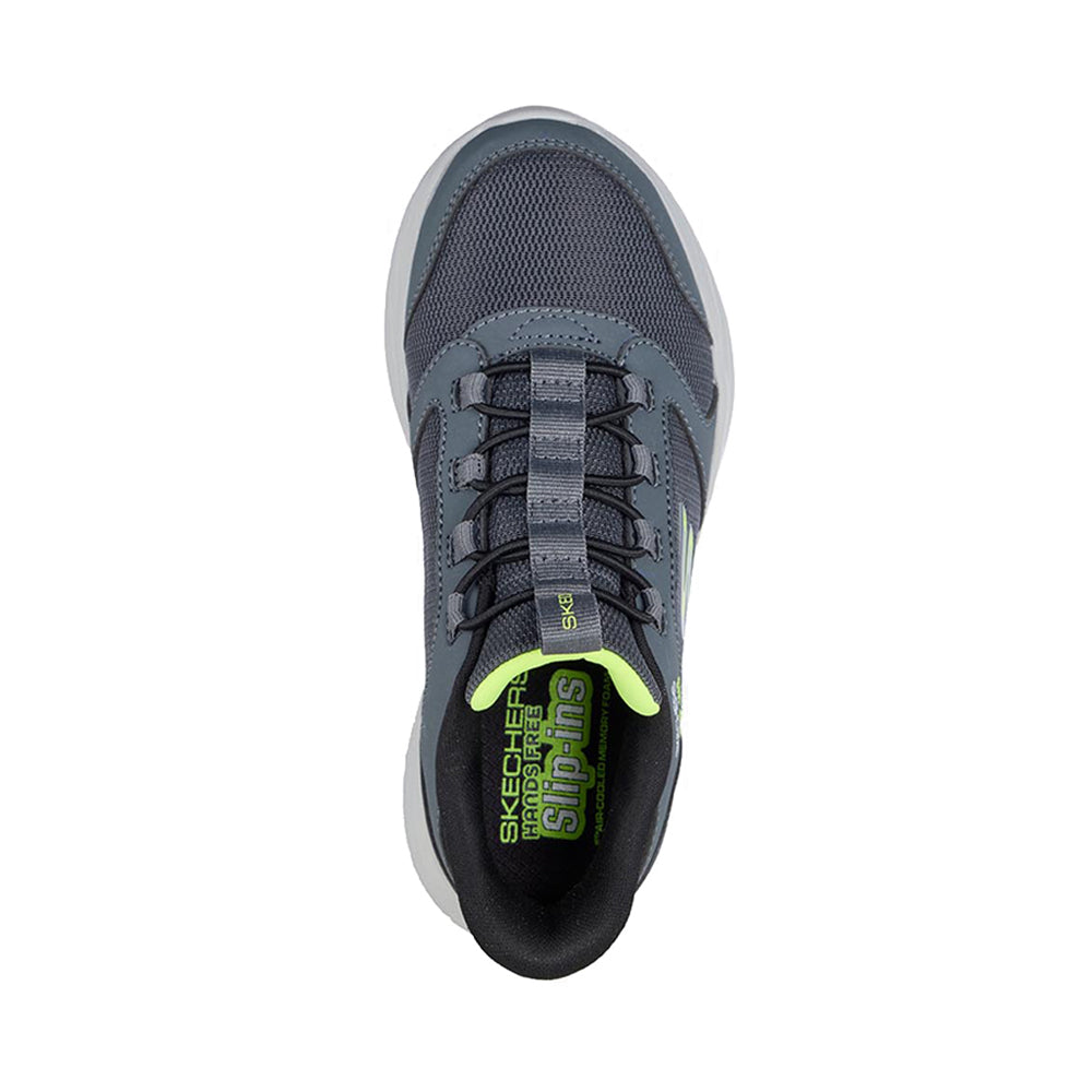 Skechers Slip-Ins Go Run 400 V2 Boy's Lifestyle Shoes - Charcoal