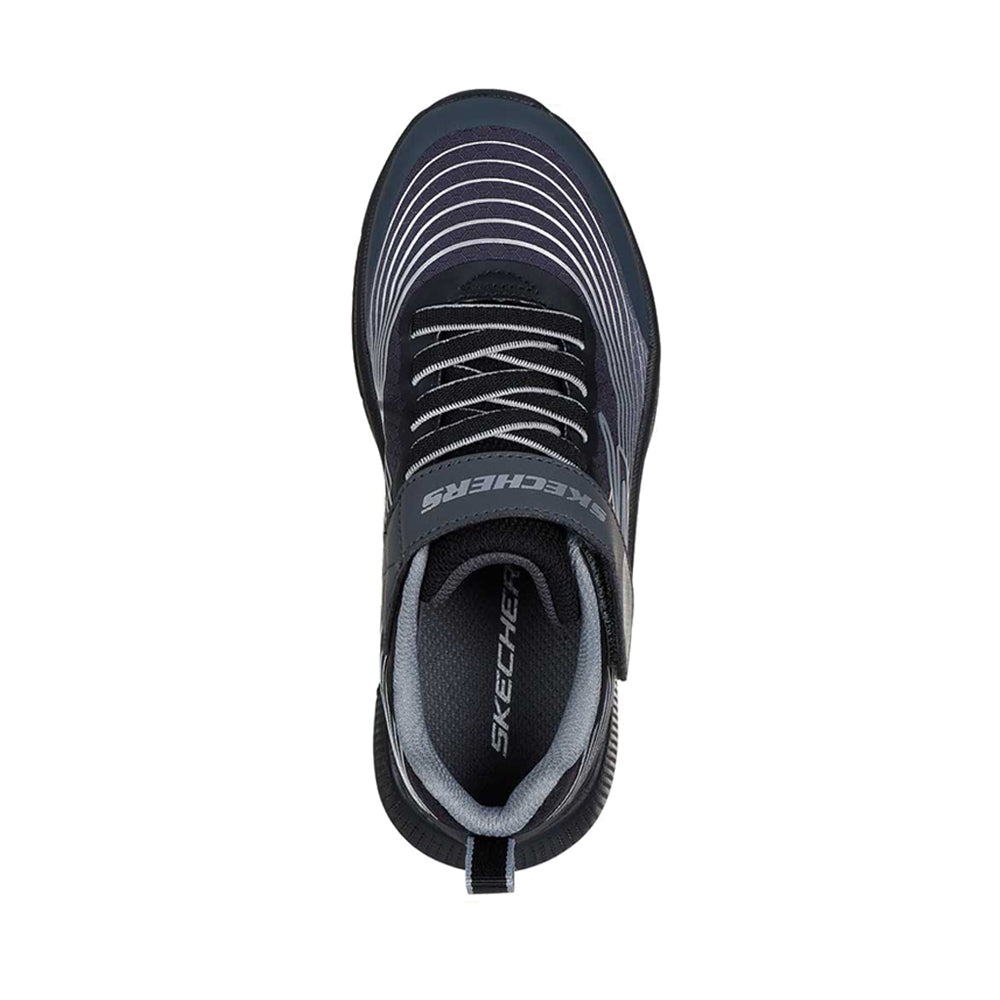 Skechers Microspec Advance Boy's Lifestyle Shoes - Black