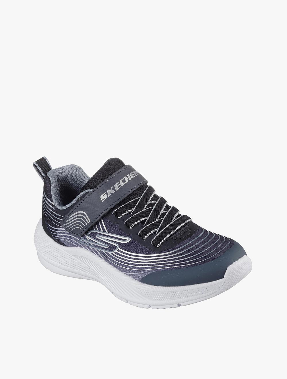 Skechers Microspec Advance Boy's Lifestyle Shoes Grade School - Black