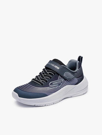 Skechers Microspec Advance Boy's Lifestyle Shoes Grade School - Black