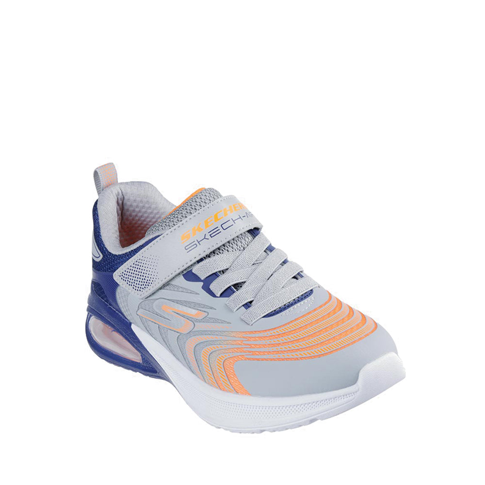 Skechers Microspec Max Advance Boy's Lifestyle Shoes - Grey