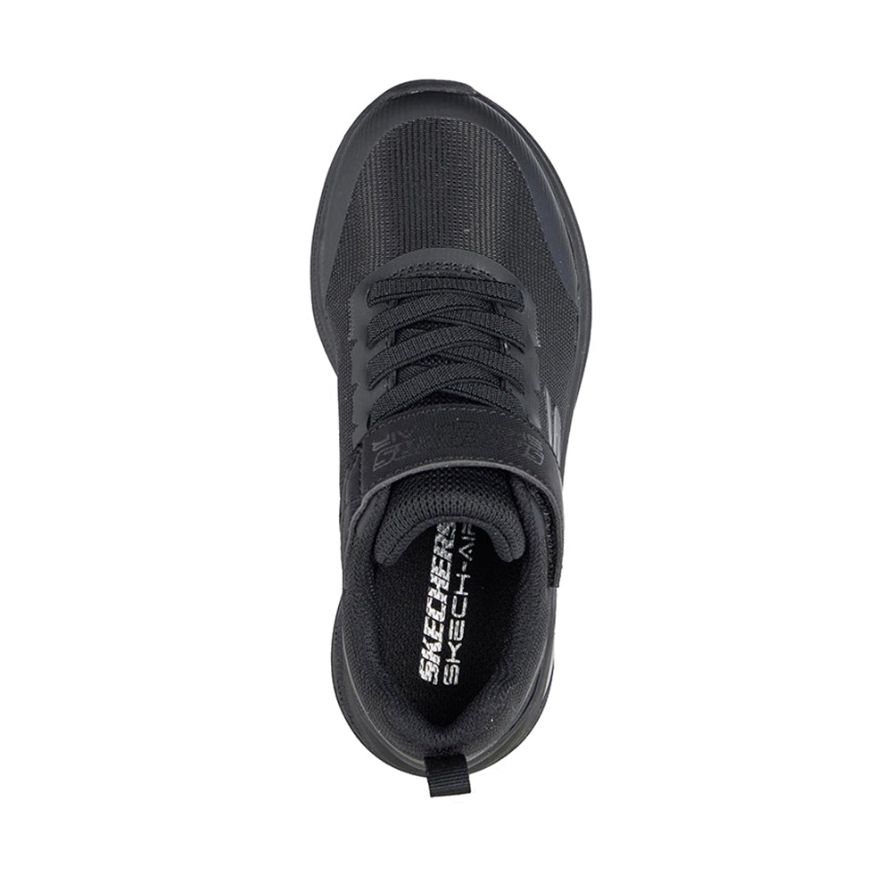 Skechers Microspec Max Advance Boy's Lifestyle Shoes - Black