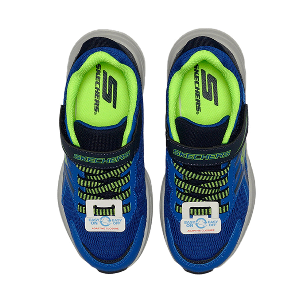 Skechers Microspec Tread Boy's Lifestyle Shoes - Blue