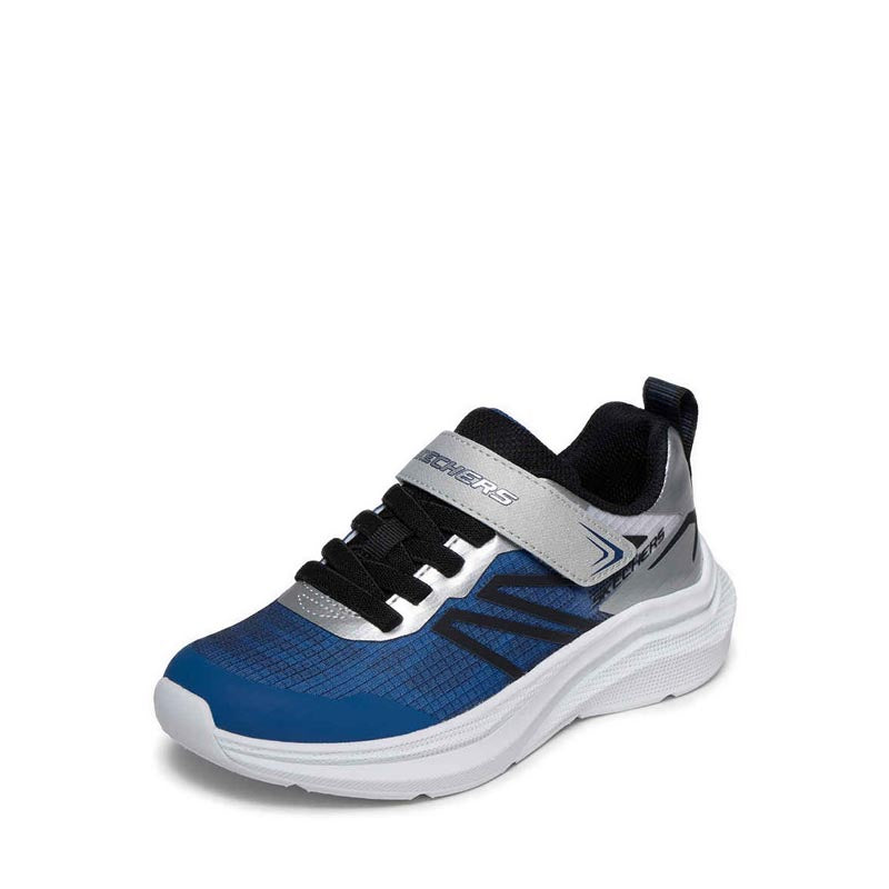 Skechers Microspec Velocity Boy's Lifestyle Shoes (Grade School / Teen) - Blue