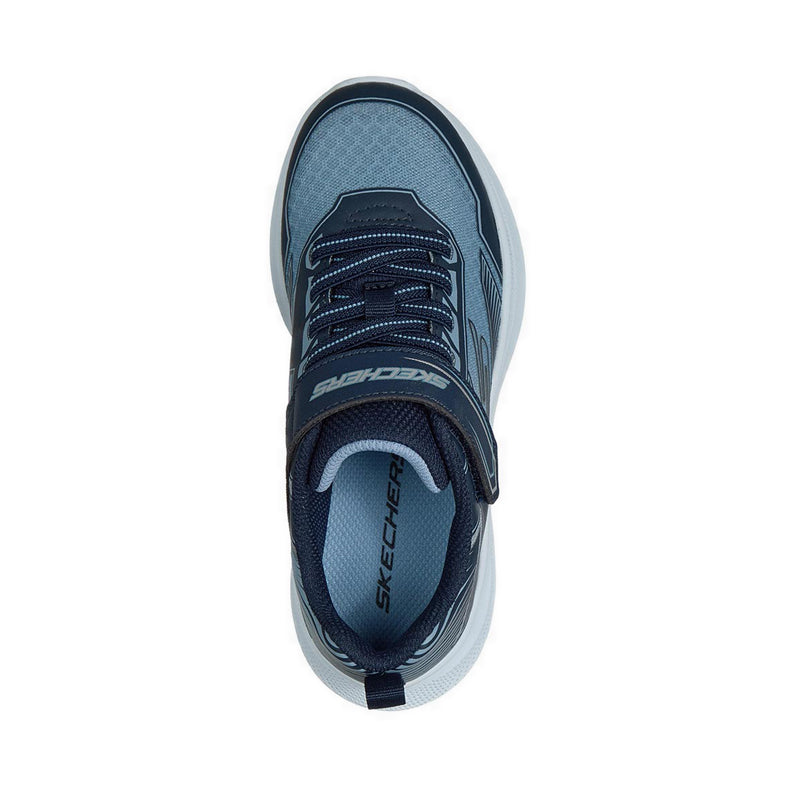 Skechers Microspec Velocity Boys's Lifestyle Shoes (Grade School / Teen) - Navy