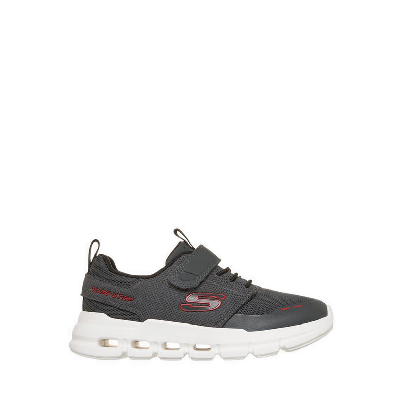 Skechers Skechers Glide-Step Flow Boy's Lifestyle Shoes (Grade School/Teen) - Charcoal