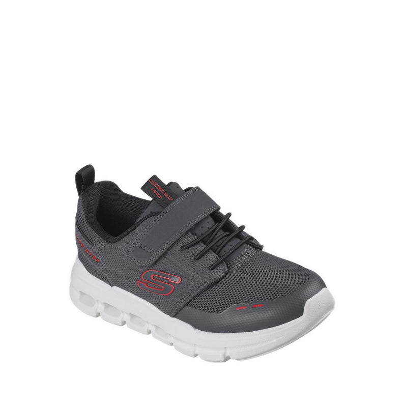 Skechers Skechers Glide-Step Flow Boy's Lifestyle Shoes (Grade School/Teen) - Charcoal
