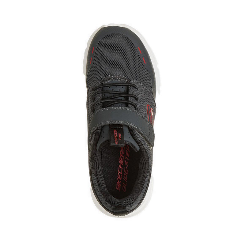 Skechers Skechers Glide-Step Flow Boy's Lifestyle Shoes (Grade School/Teen) - Charcoal