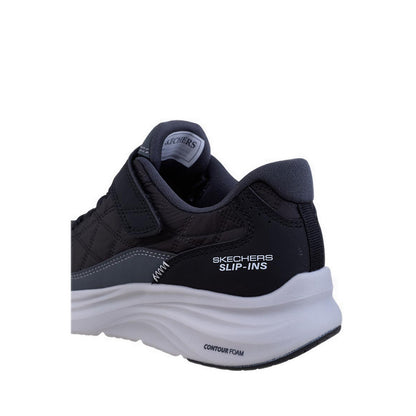 Skechers Slip-Ins Contour Foam Boy's Lifestyle Shoes (Grade School / Teen) - Black