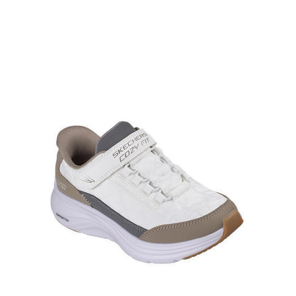 Skechers Slip-Ins Contour Foam Boy's Lifestyle Shoes (Grade School / Teen) - White