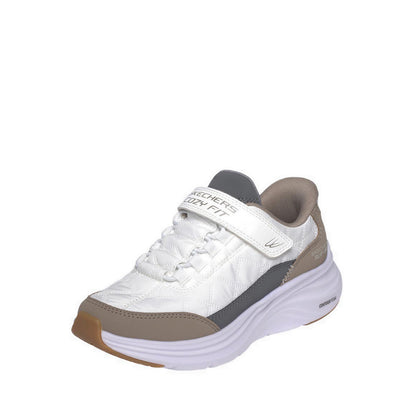 Skechers Slip-Ins Contour Foam Boy's Lifestyle Shoes (Grade School / Teen) - White