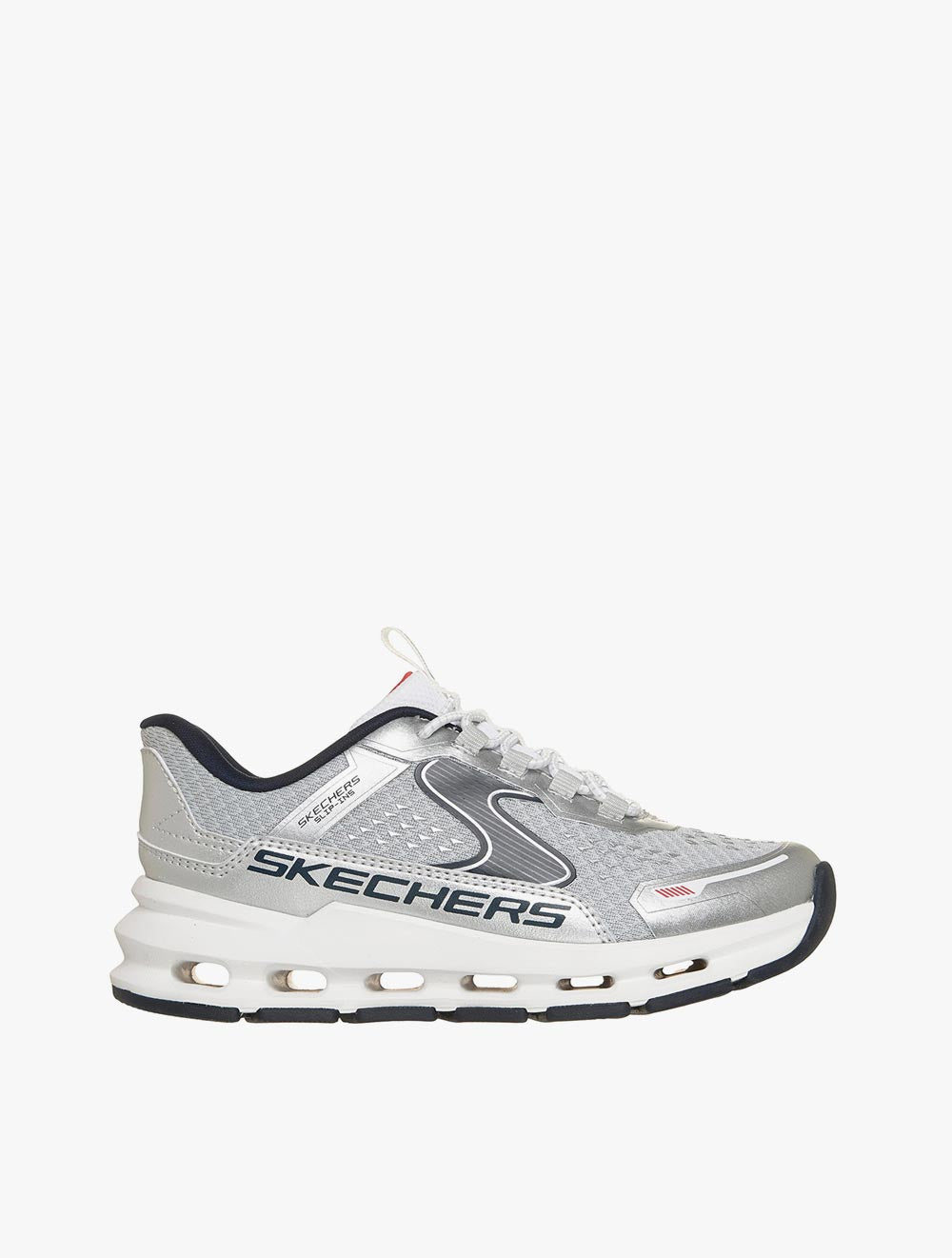 Skechers Slip-Ins Glide-Step Plus Boy's Lifestyle Shoes Youth - Silver
