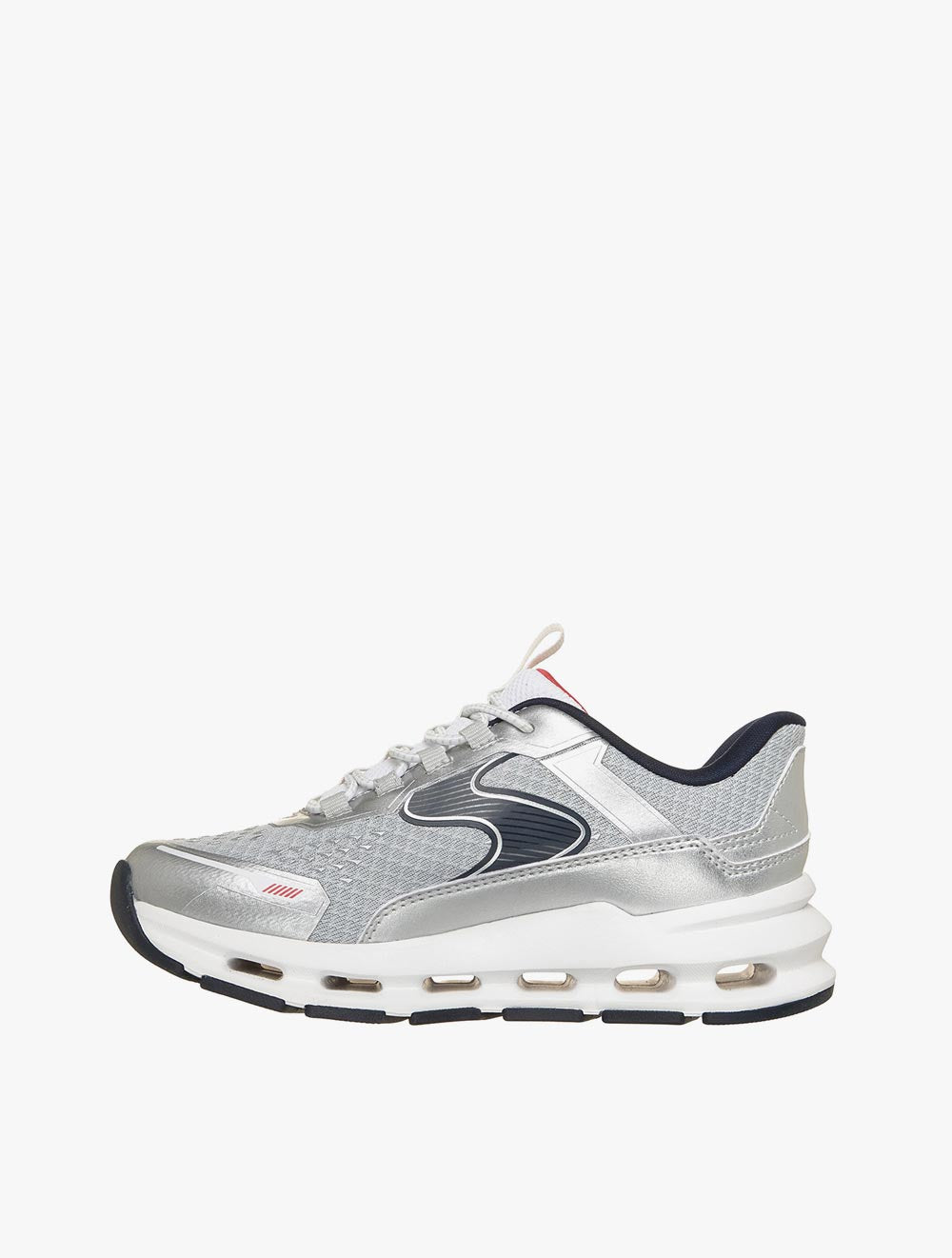 Skechers Slip-Ins Glide-Step Plus Boy's Lifestyle Shoes Youth - Silver