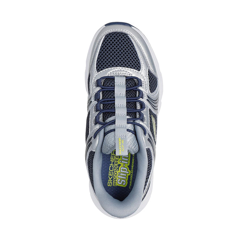 Skechers Slip-Ins Retro-Graph Boy's Lifestyle Shoes - Silver