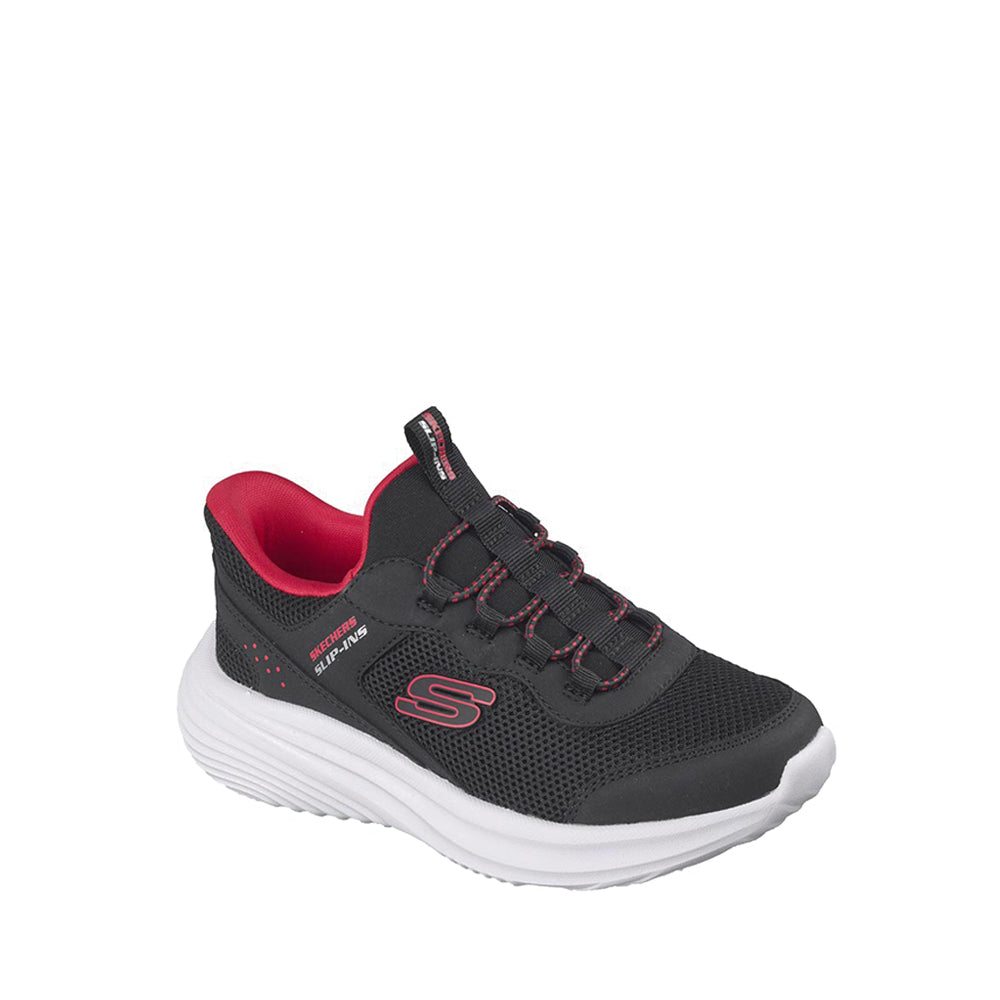Skechers Slip-Ins Bounder Pro Boy's Lifestyle Shoes - Black