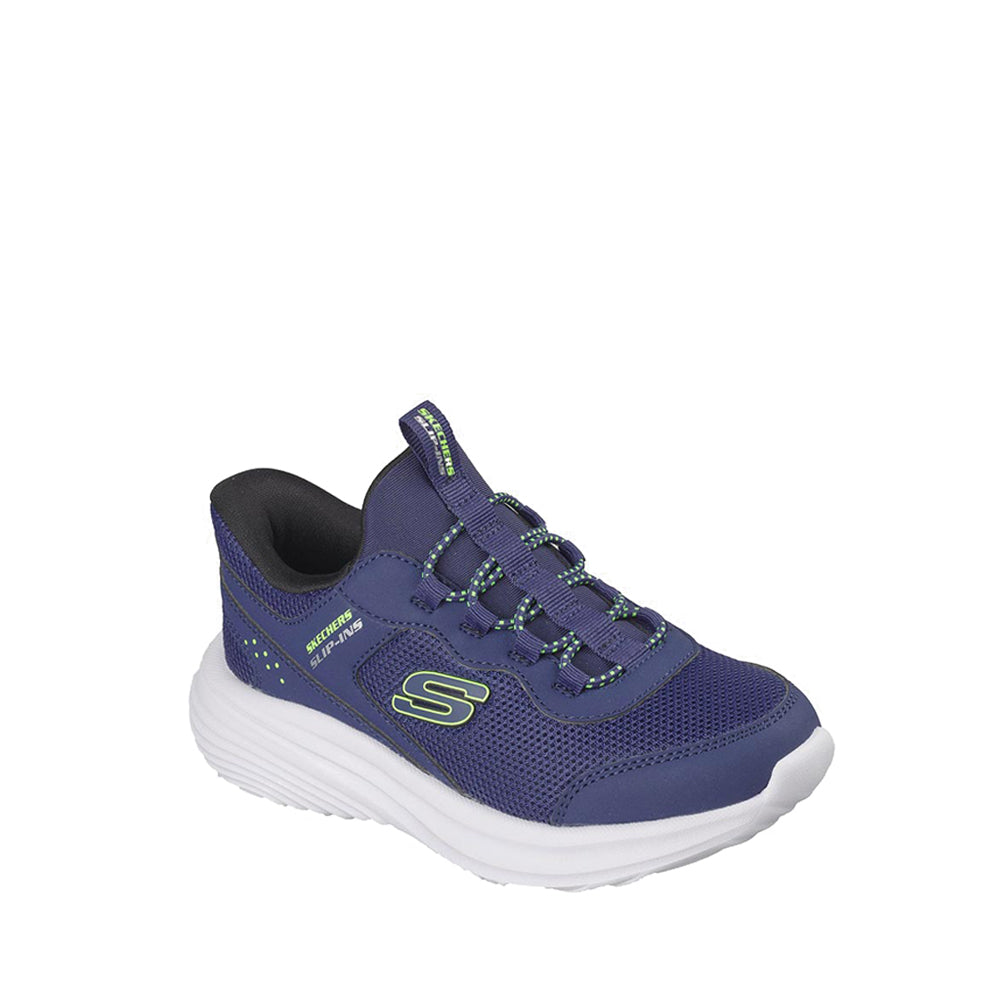 Skechers Slip-Ins Bounder Pro Boy's Lifestyle Shoes - Navy