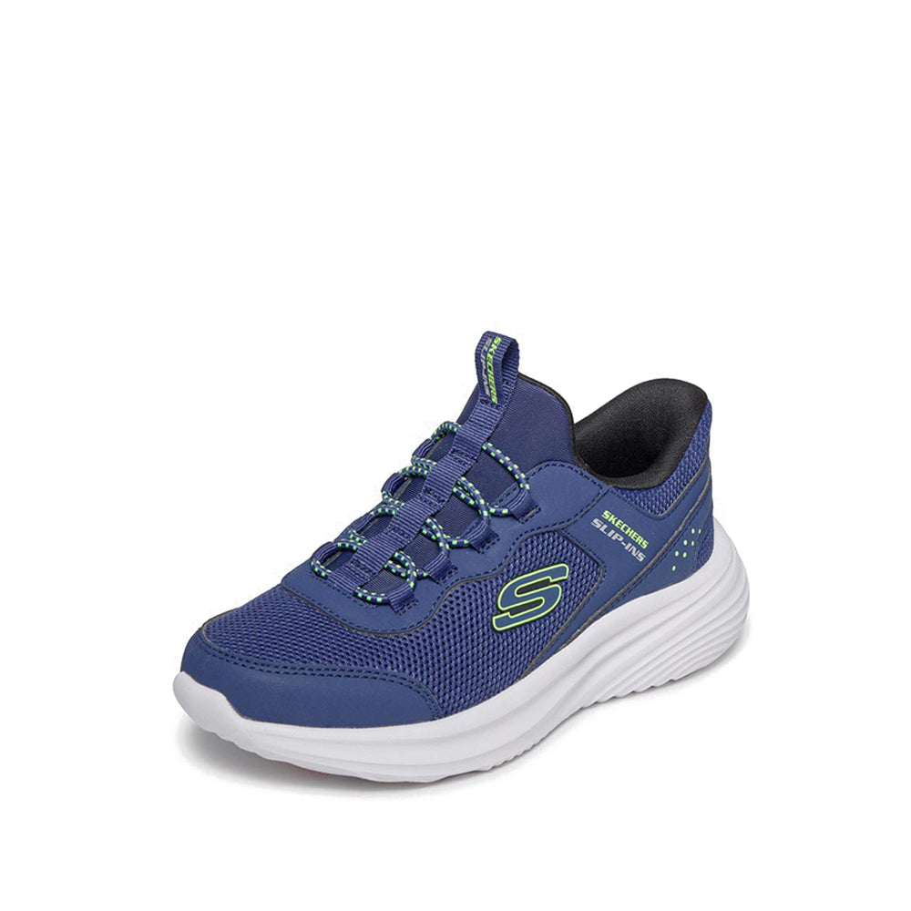 Skechers Slip-Ins Bounder Pro Boy's Lifestyle Shoes - Navy