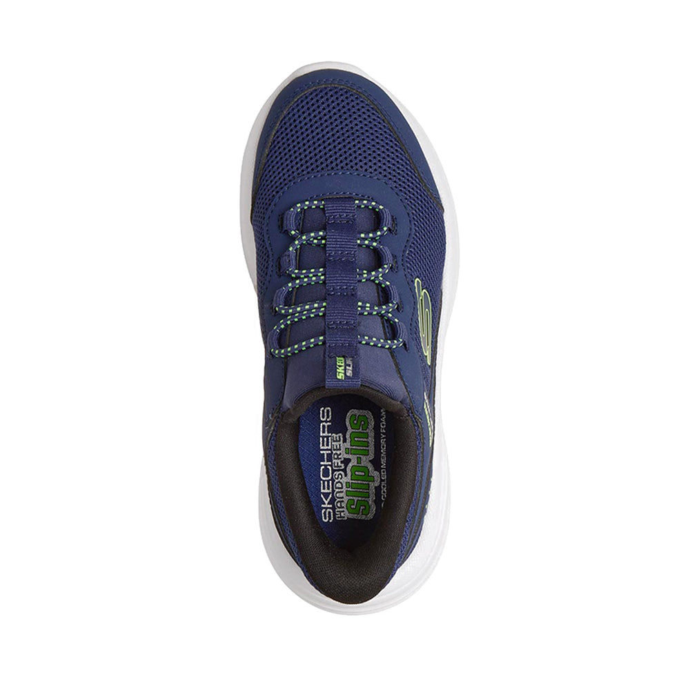 Skechers Slip-Ins Bounder Pro Boy's Lifestyle Shoes - Navy