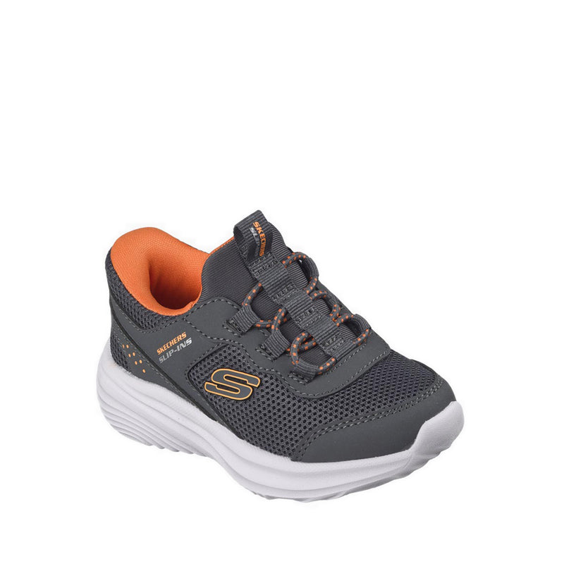 Skechers Slip-Ins Bounder Pro Boy's Lifestyle Shoes - Charcoal