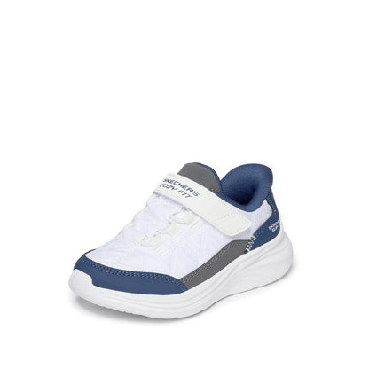 Skechers Slip-Ins Comfy Sprints Boy's Training Shoes - White