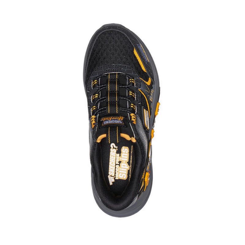 Skechers Slip-Ins Hyper-Quest Boy's Lifestyle Shoes (Grade School / Teen) - Black