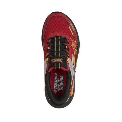 Skechers Slip-Ins Hyper-Quest Boy's Lifestyle Shoes (Grade School / Teen) - Red