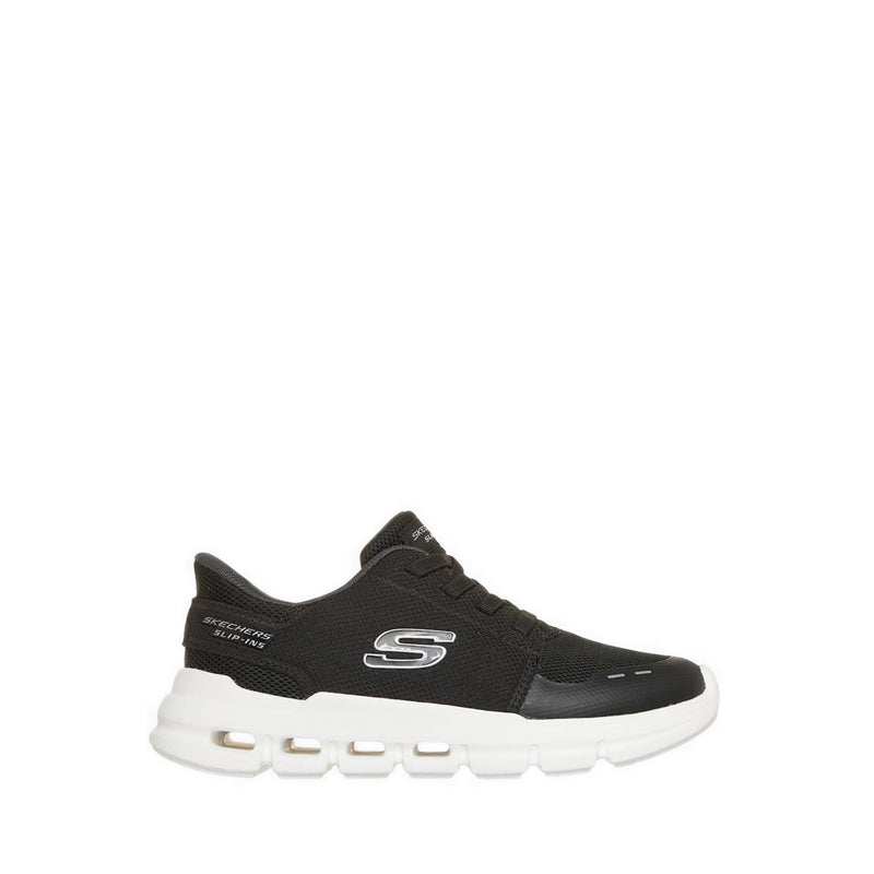 Skechers Slip-Ins Glide-Step Flow Boy's Lifestyle Shoes (Grade School / Teen) - Black